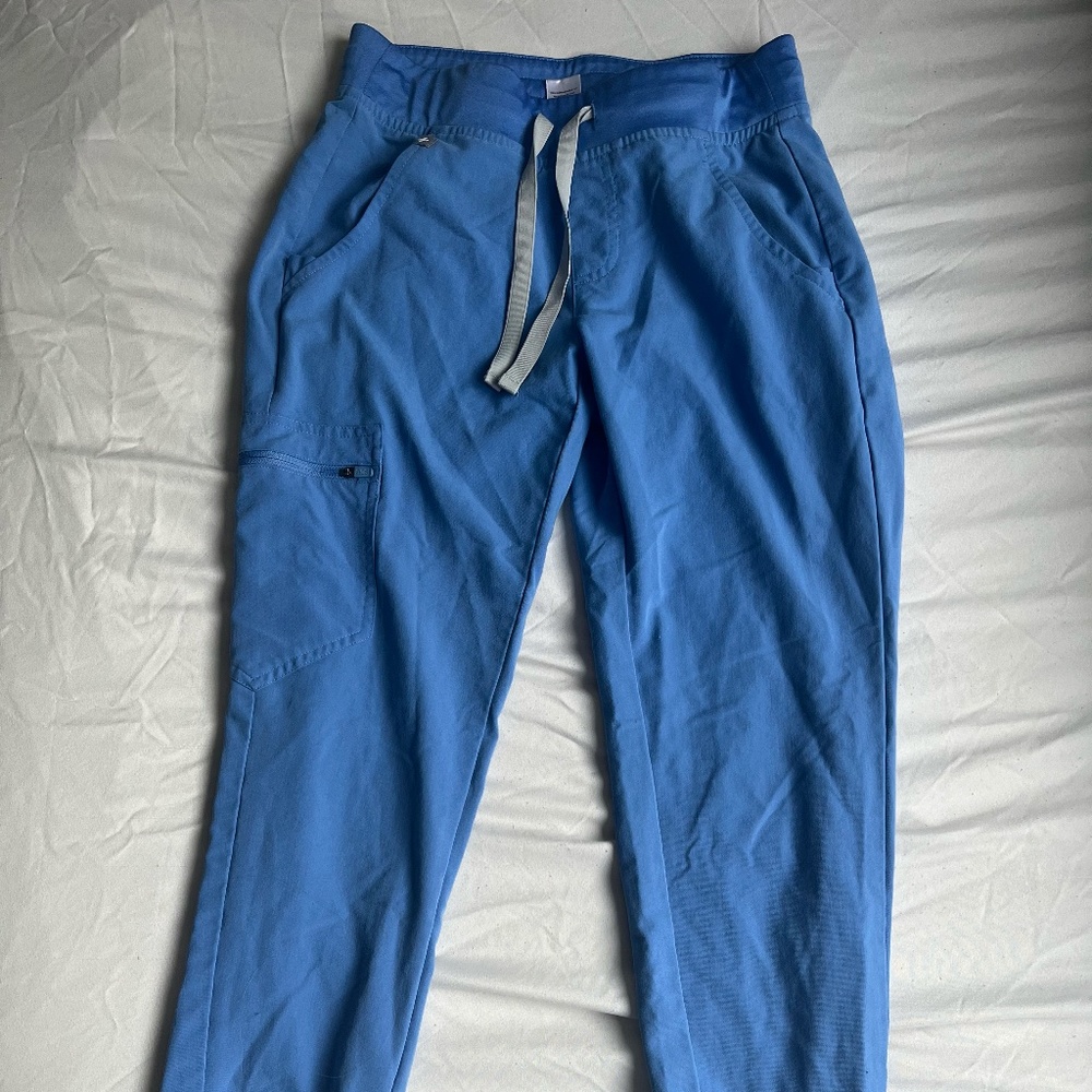 FIGS Women's Zamora Jogger Scrub Pants - XS - Ceil Blue